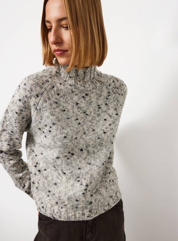 Nep Knitted High Neck Jumper 10